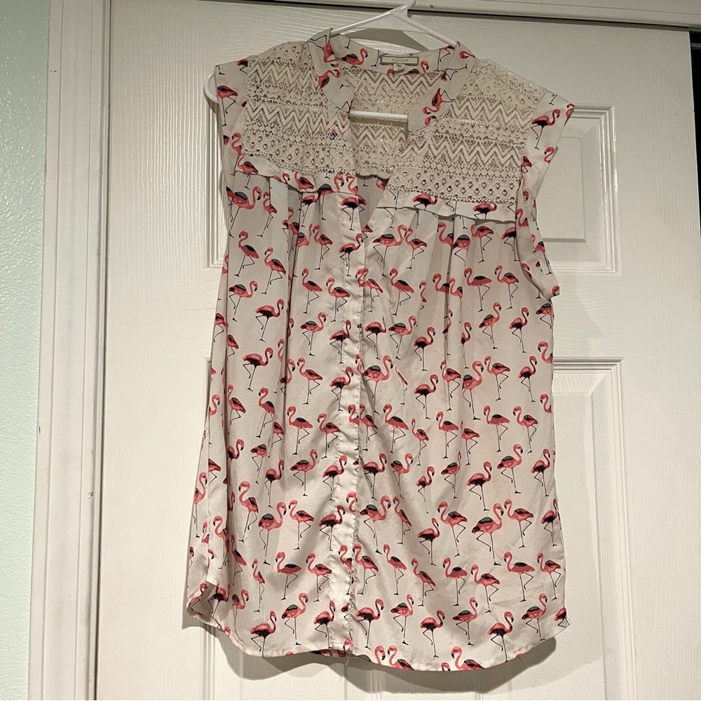 Flamingo Blouse